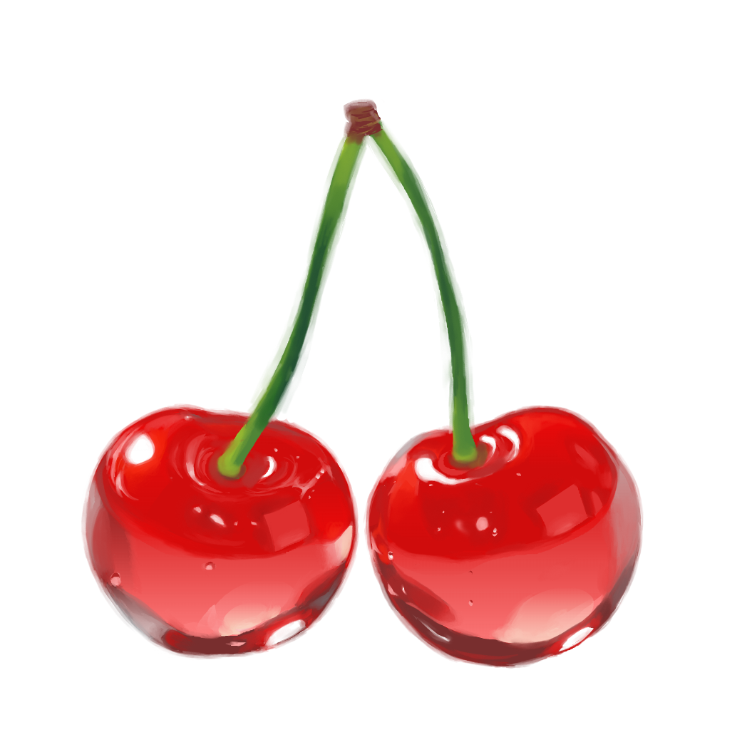glass cherries